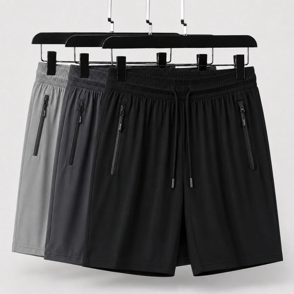 ElasTech™ | 3-delige Herenshorts-Set