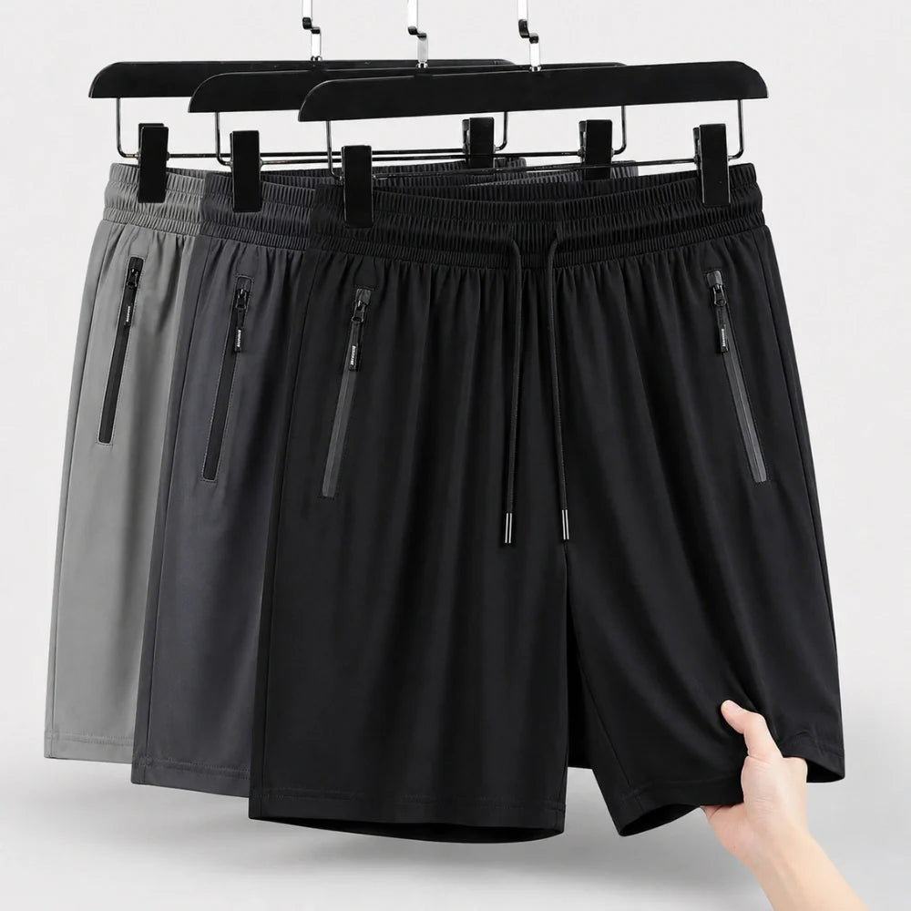 ElasTech™ | 3-delige Herenshorts-Set