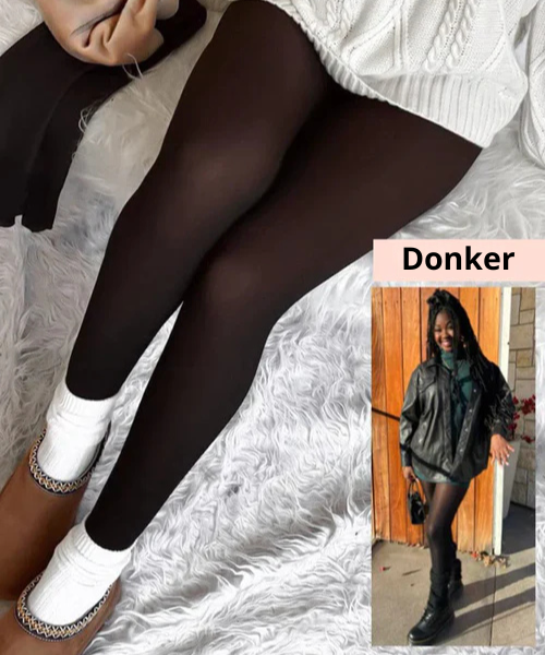 Fleece gevoerde panty Vicky| 1+1 gratis