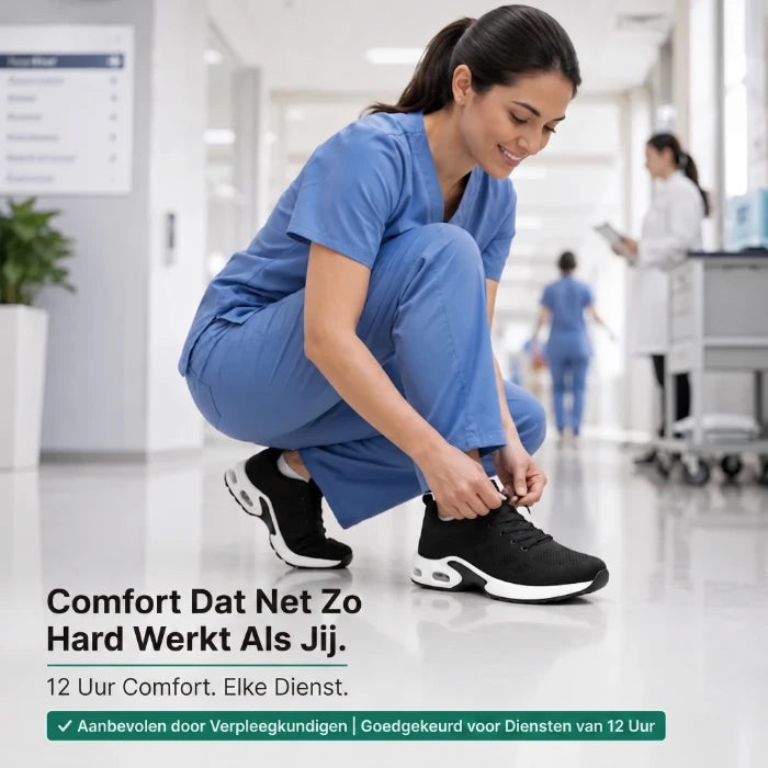 OrthoWalk™ – 12-uurs werkschoenen voor verlichting van voet-, knie- & rugpijn