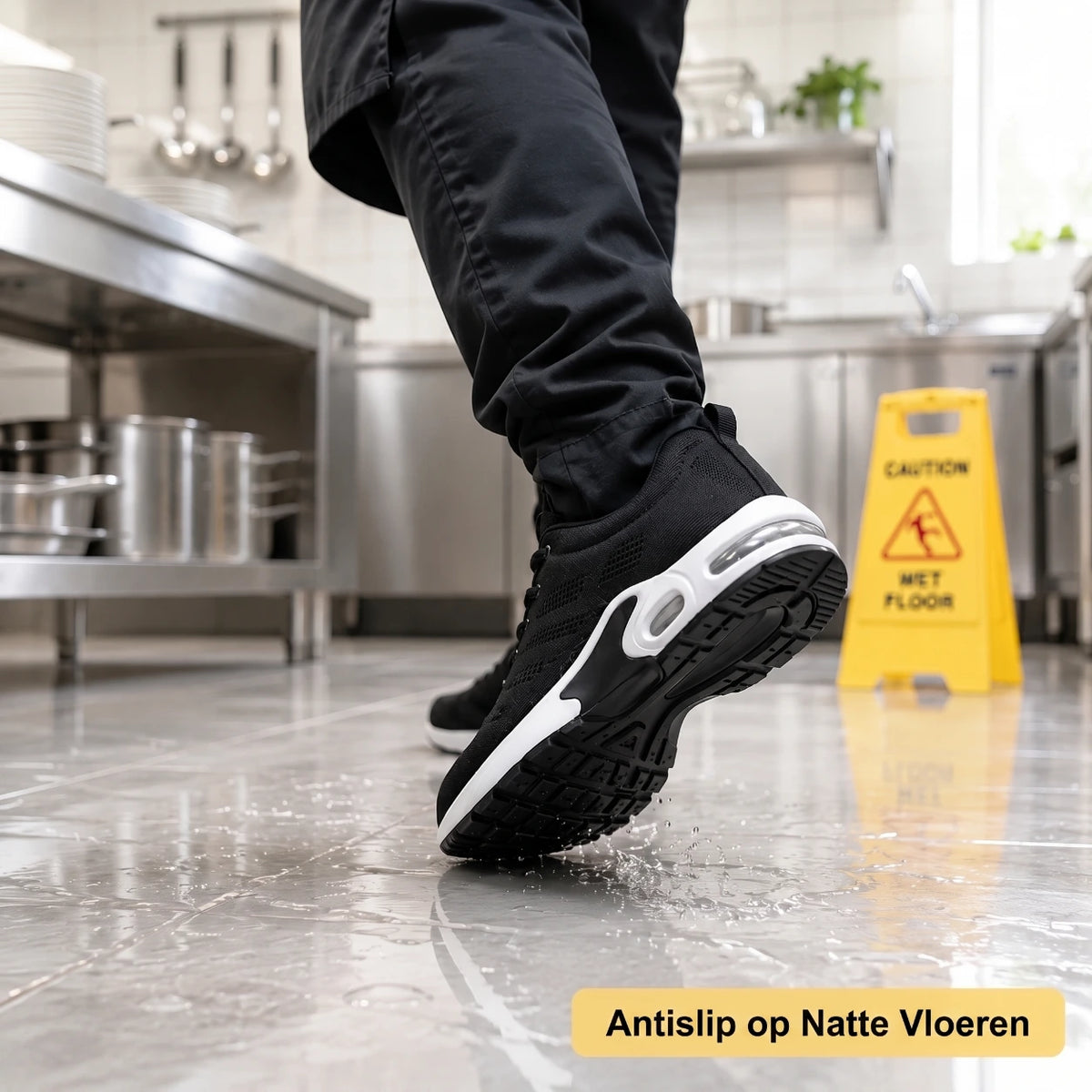 OrthoWalk™ – 12-uurs werkschoenen voor verlichting van voet-, knie- & rugpijn