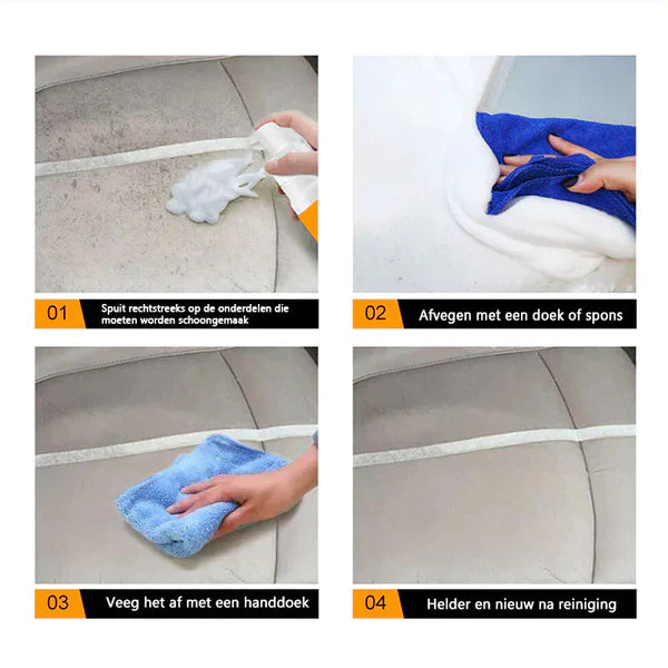 FreshFoam Schuimreiniger | Verwijdert alle soorten hardnekkig vuil | 1+1 gratis