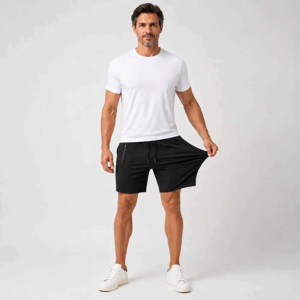 ElasTech™ | 3-delige Herenshorts-Set