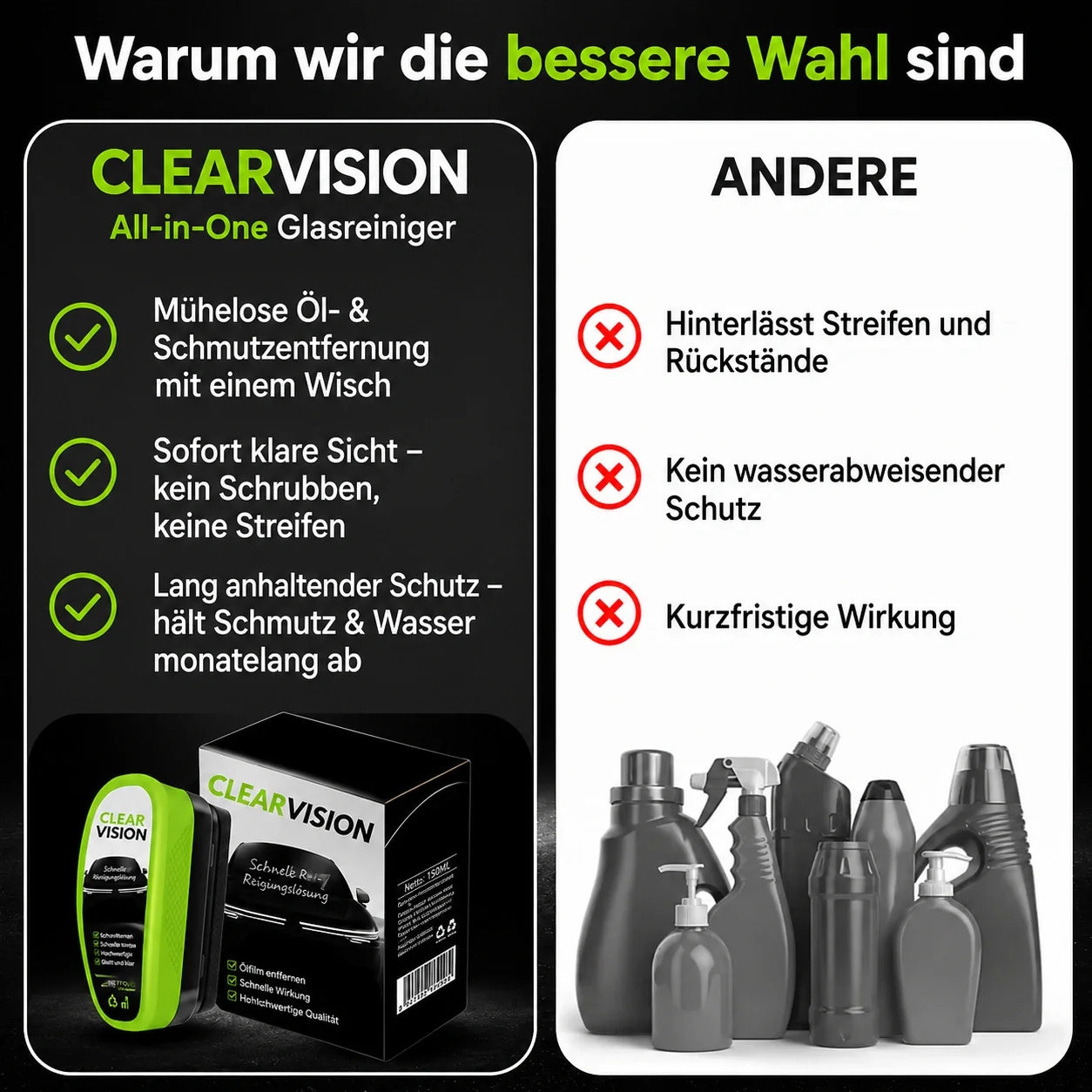 ClearVision™ – Maximale helderheid bij elk weer