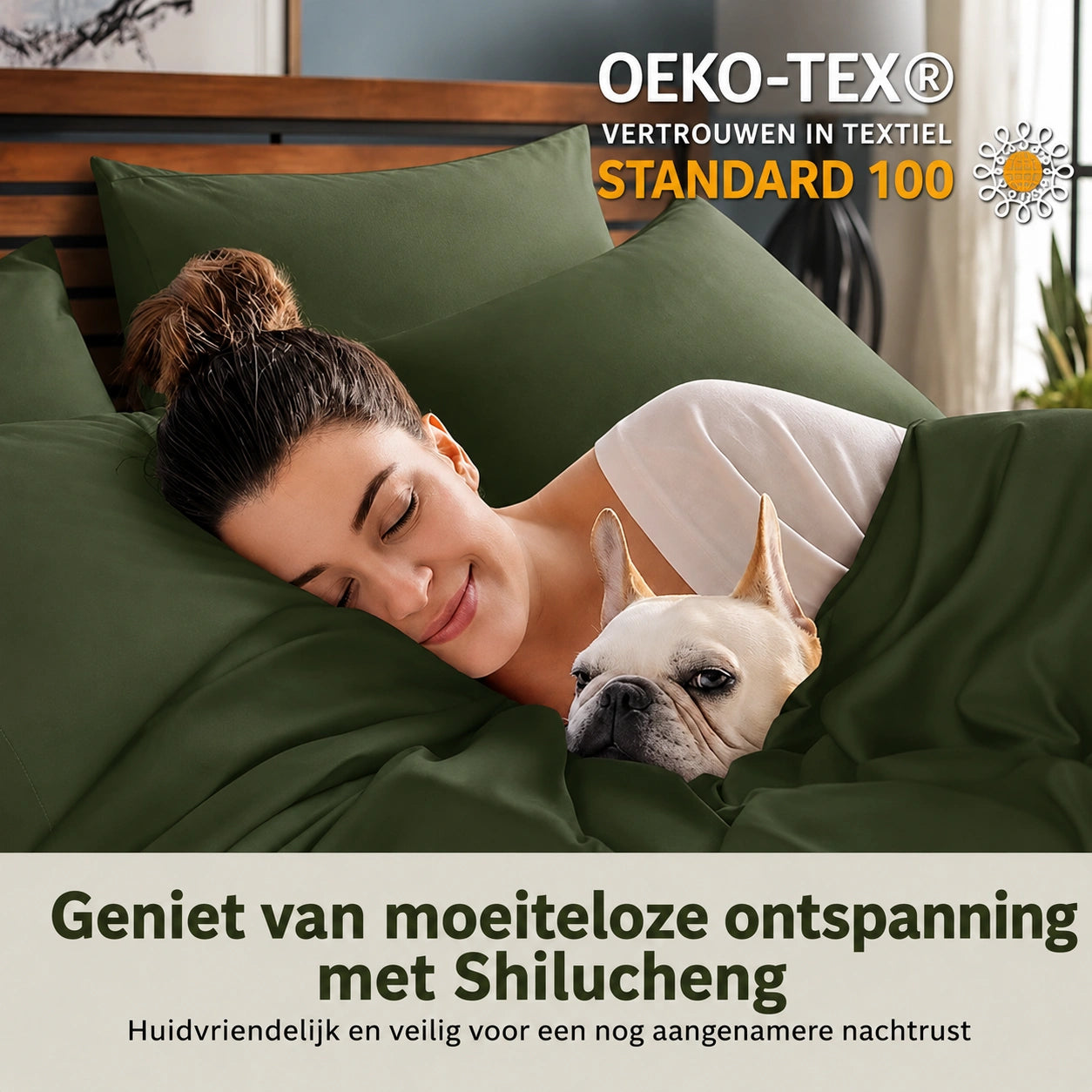 Bamboe Koeling Beddengoed Set 4-delig