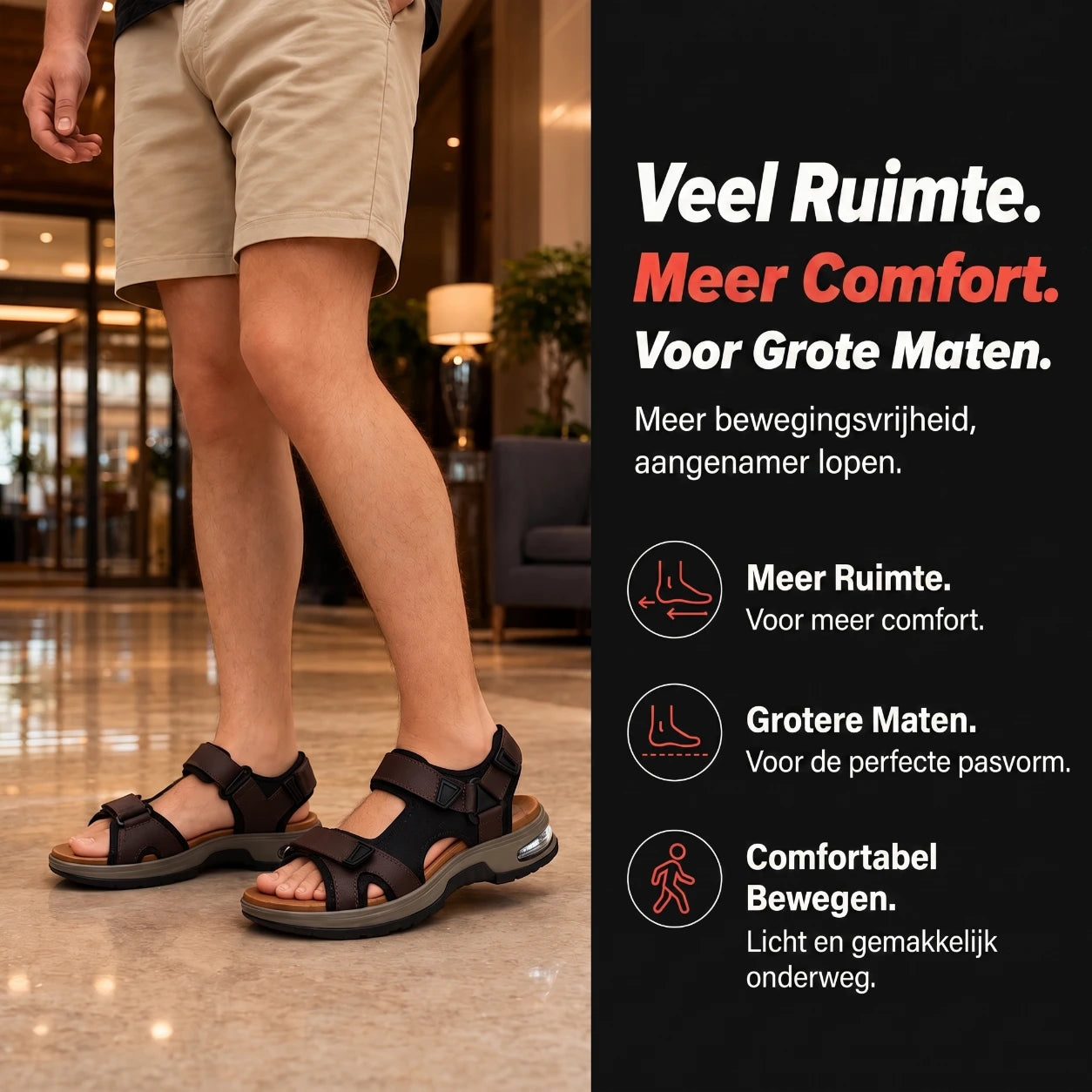 Heren Air Cushion Sportsandalen