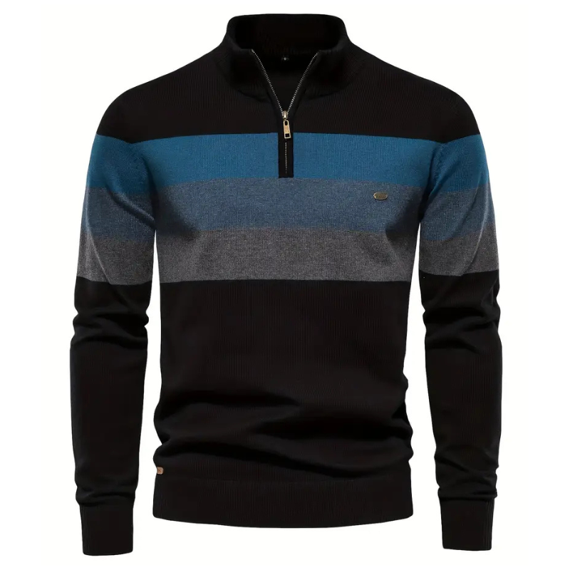 Valentin verfijnde ritstrui