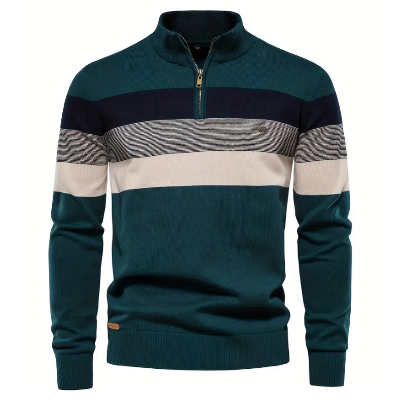 Valentin verfijnde ritstrui