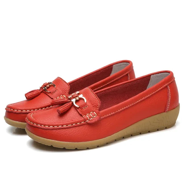 Orthopedische leren mocassin – Mary