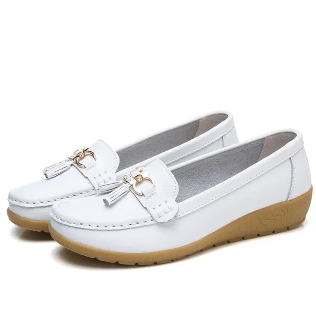 Orthopedische leren mocassin – Mary