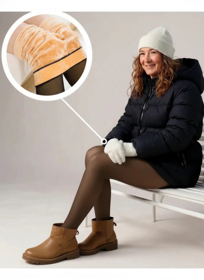 Fleece gevoerde panty Vicky | 1+1 gratis