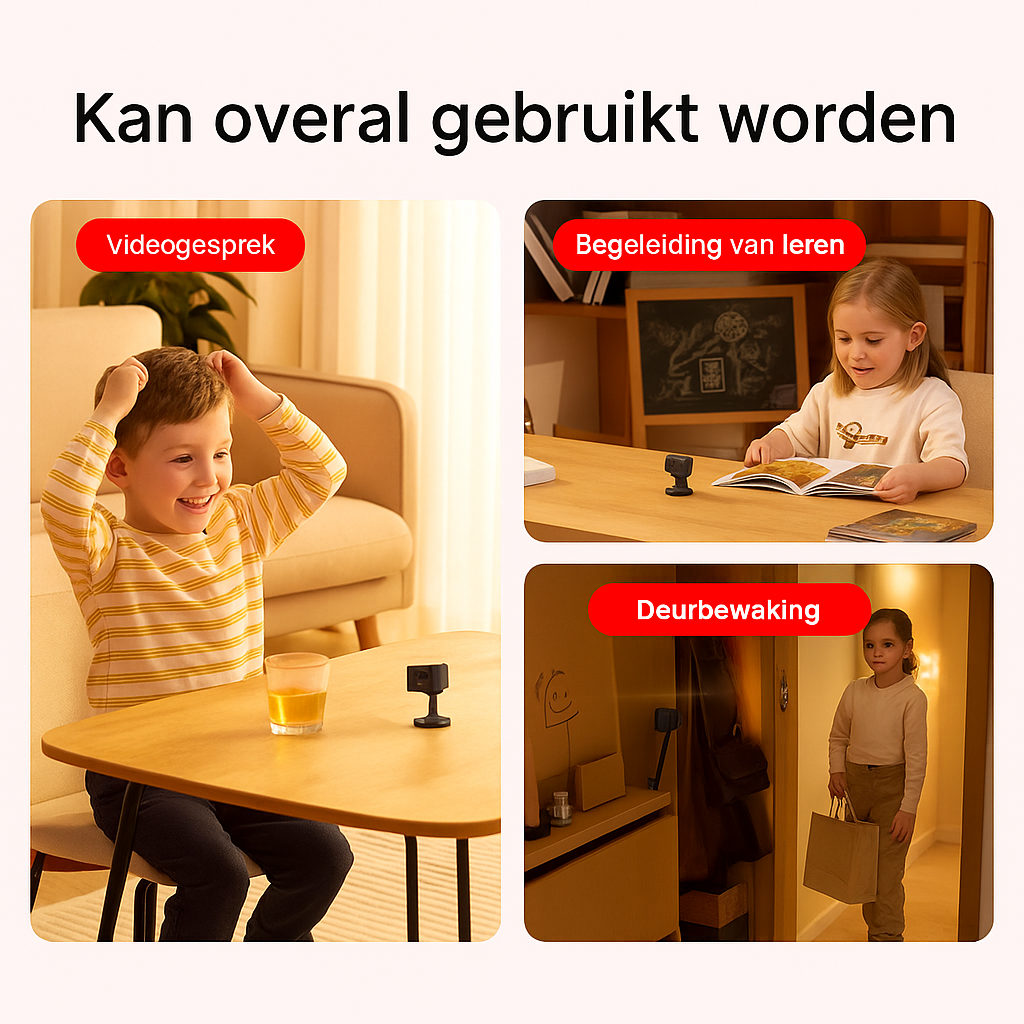 SafeCam Pro™ | Altijd beveiligd – zelfs zonder internet of stroom
