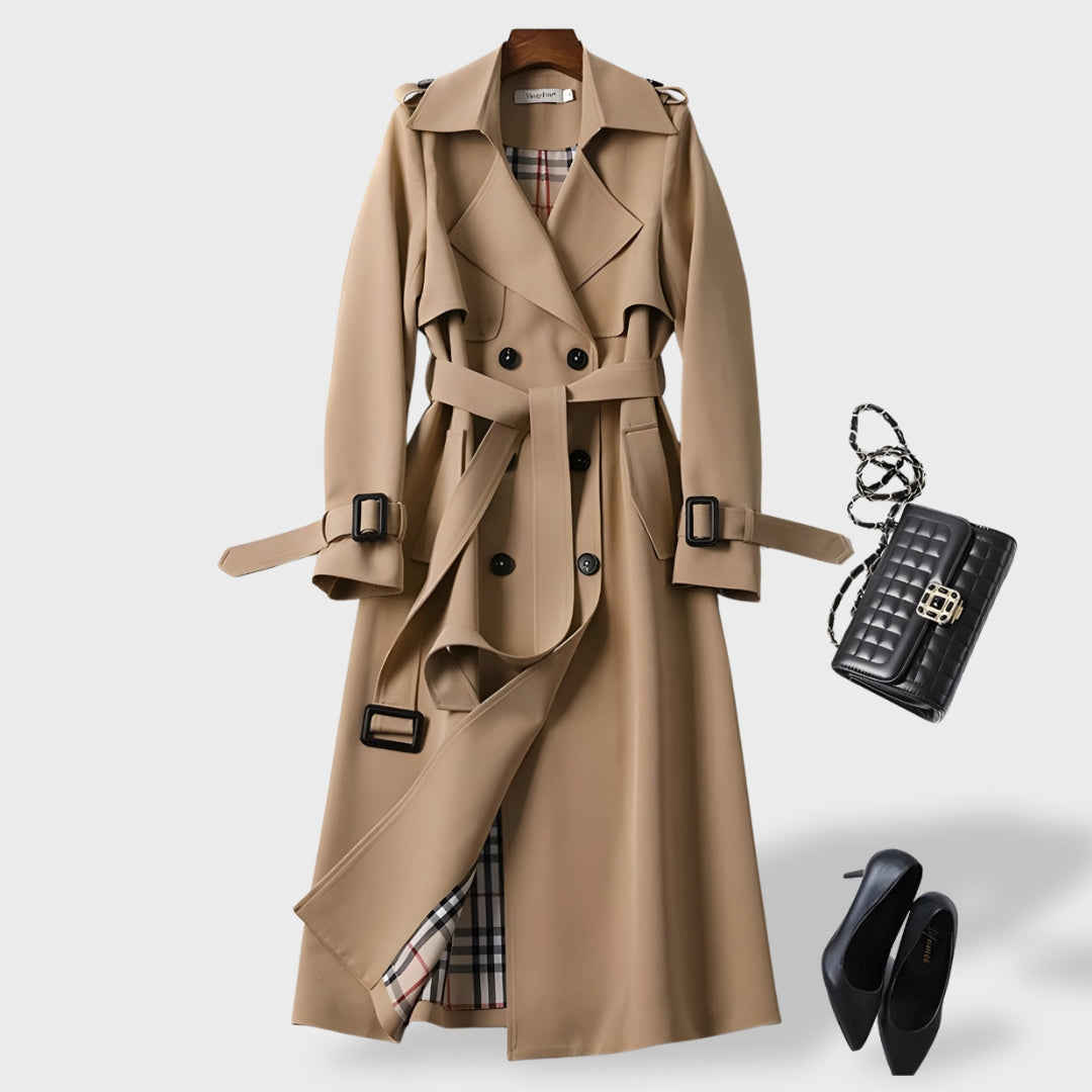 Clara elegante trenchcoat voor dames
