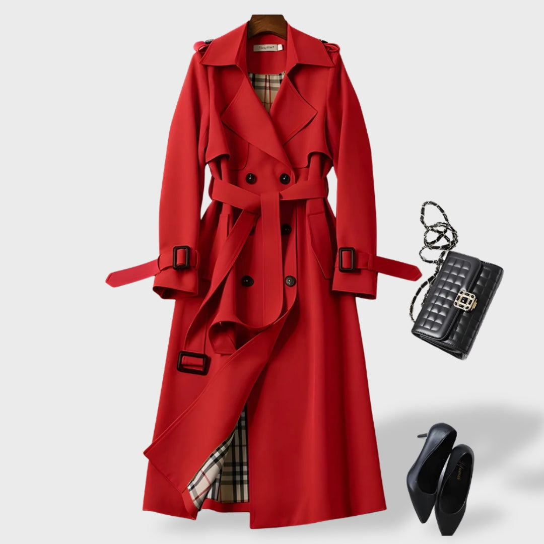 Clara elegante trenchcoat voor dames