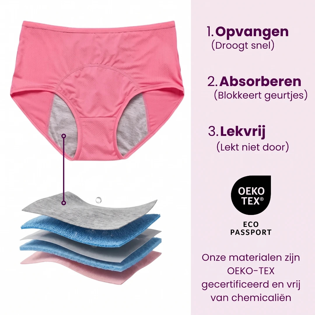 VitalDry | Lekvrij Ondergoed (5-Pack)