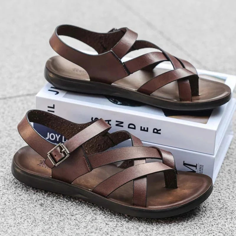 Roman | Herensandalen – Casual, Zachte zool & Perfect voor het strand