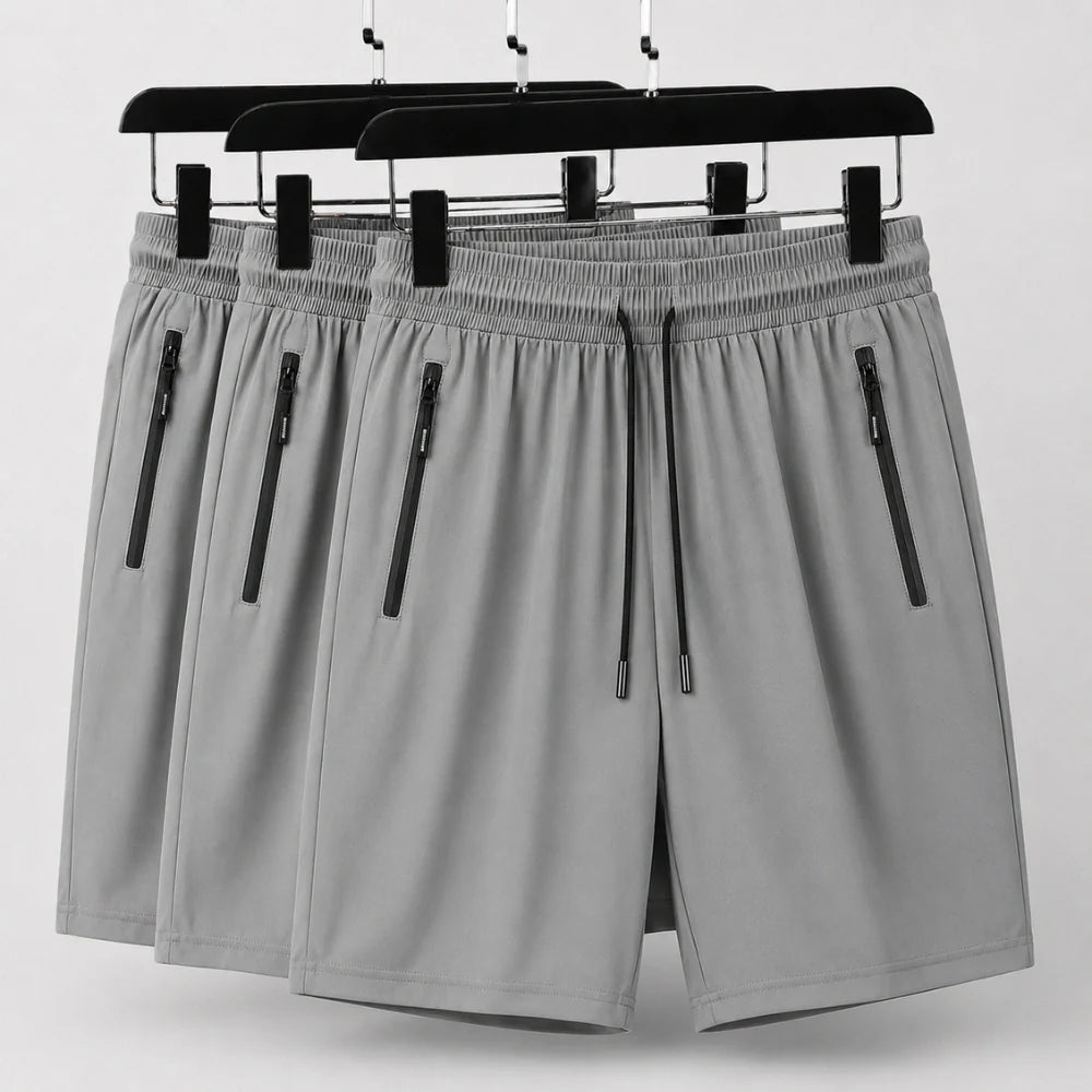 ElasTech™ | 3-delige Herenshorts-Set