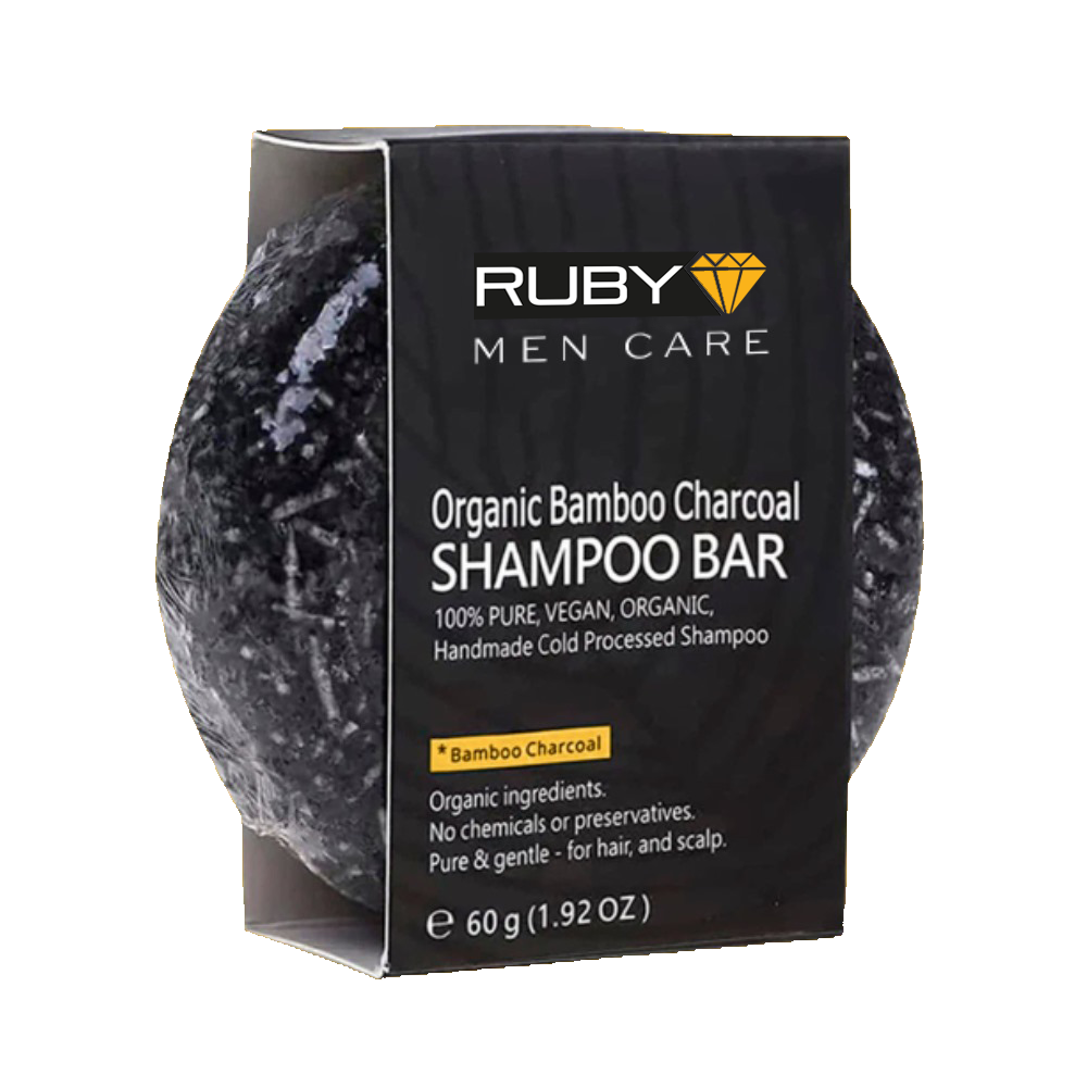 Organische Bamboehoutskool Shampoo Bar – Ruby