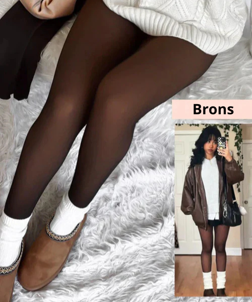 Fleece gevoerde panty Vicky| 1+1 gratis