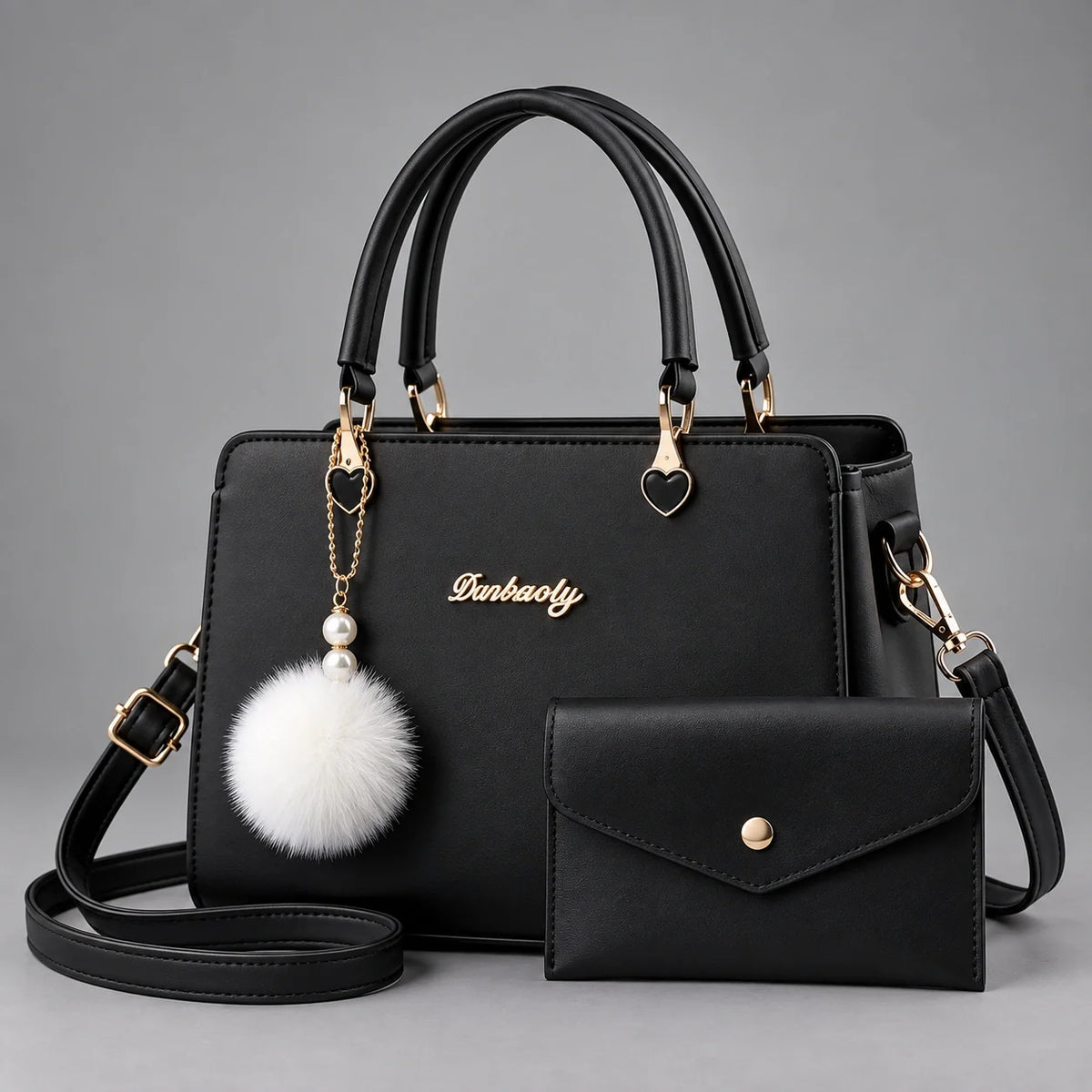 Velvet | 2-delige damestassenset – Shopper & portemonnee