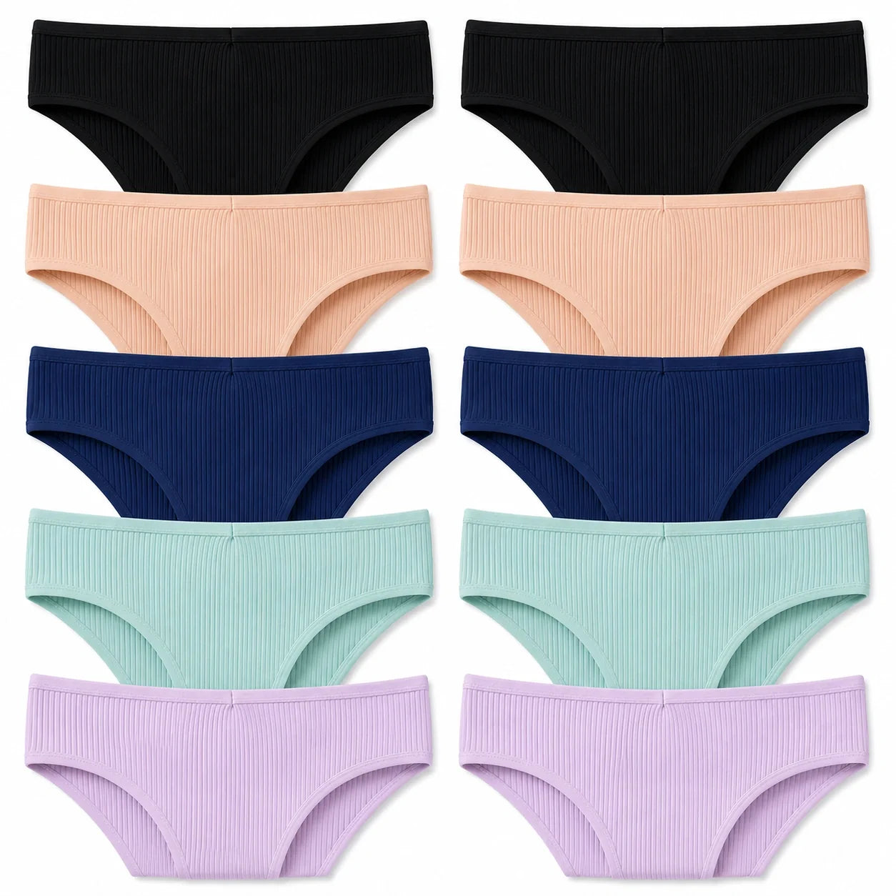 SoftDry | Antibacteriële & ademende slips | 5+5 GRATIS