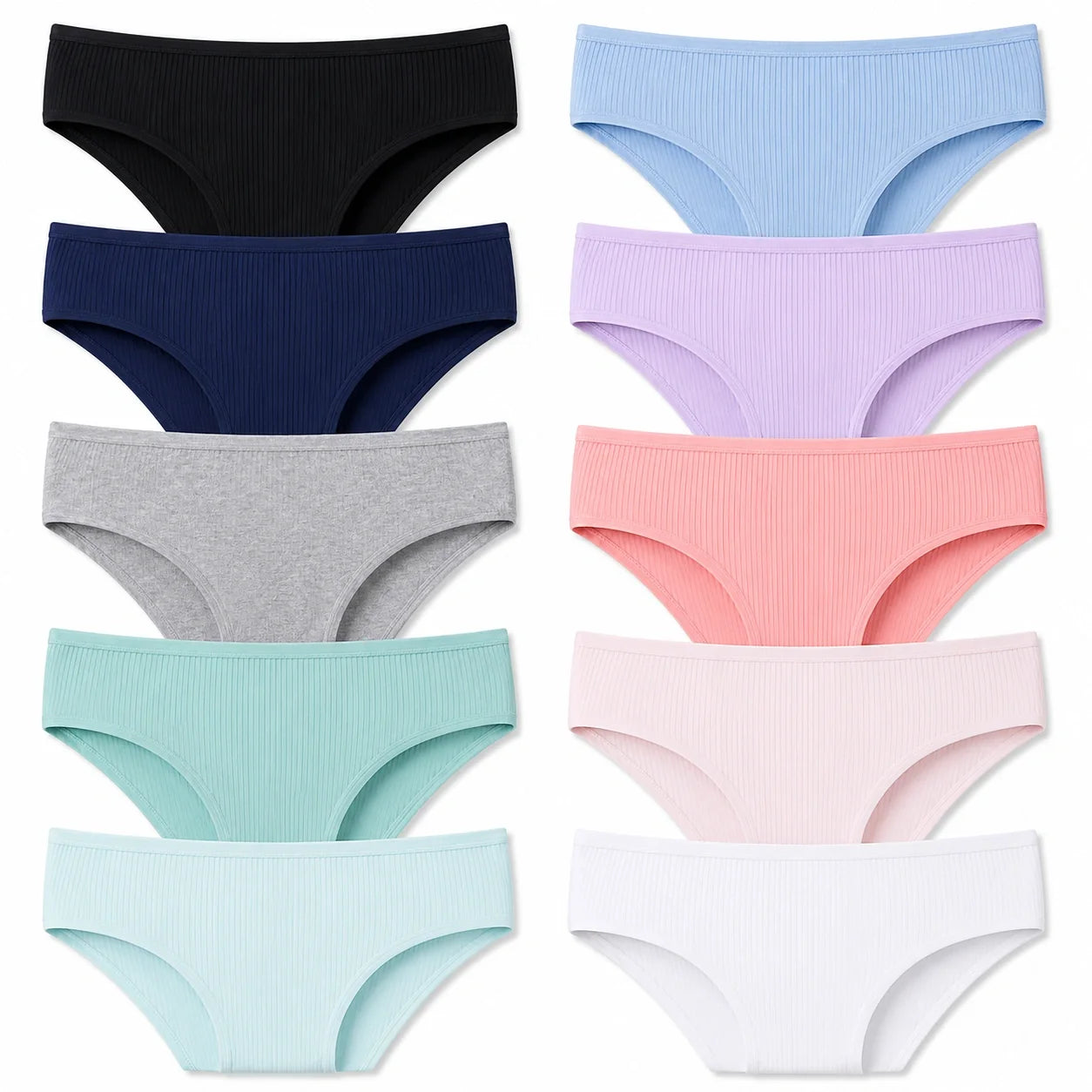 SoftDry | Antibacteriële & ademende slips | 5+5 GRATIS