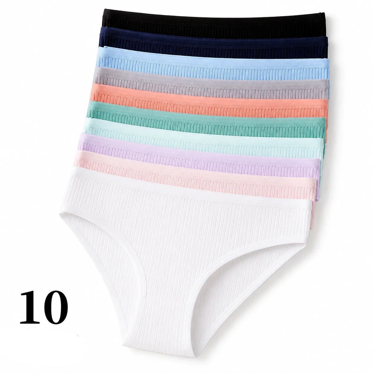 SoftDry | Antibacteriële & ademende slips | 5+5 GRATIS
