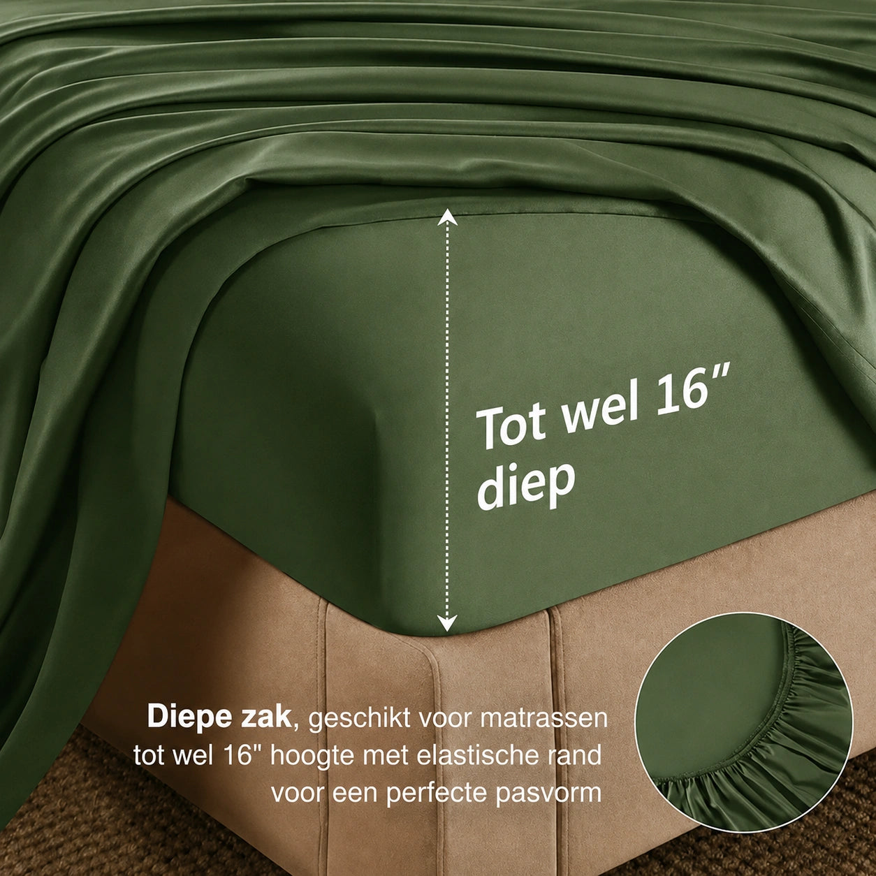 Bamboe Koeling Beddengoed Set 4-delig