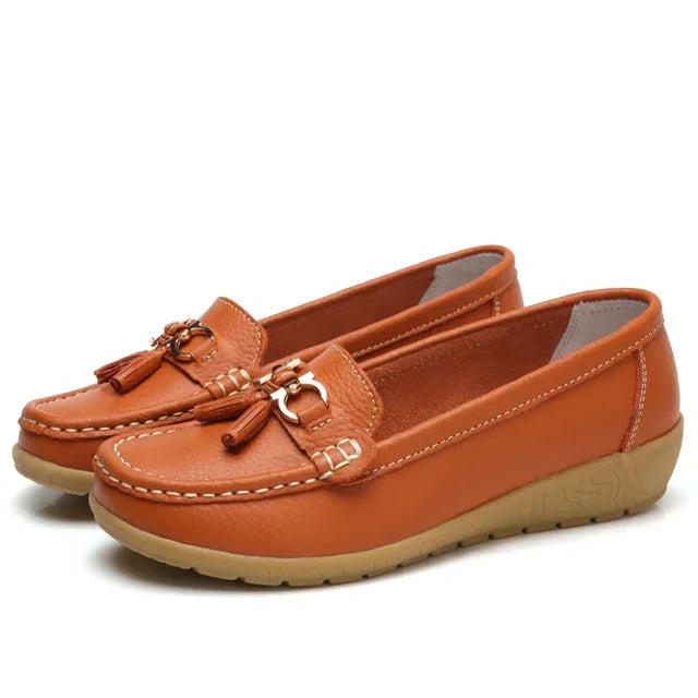 Orthopedische leren mocassin – Mary