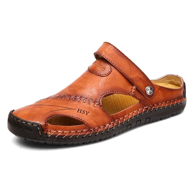 Orthopedische leren sandalen – Jones