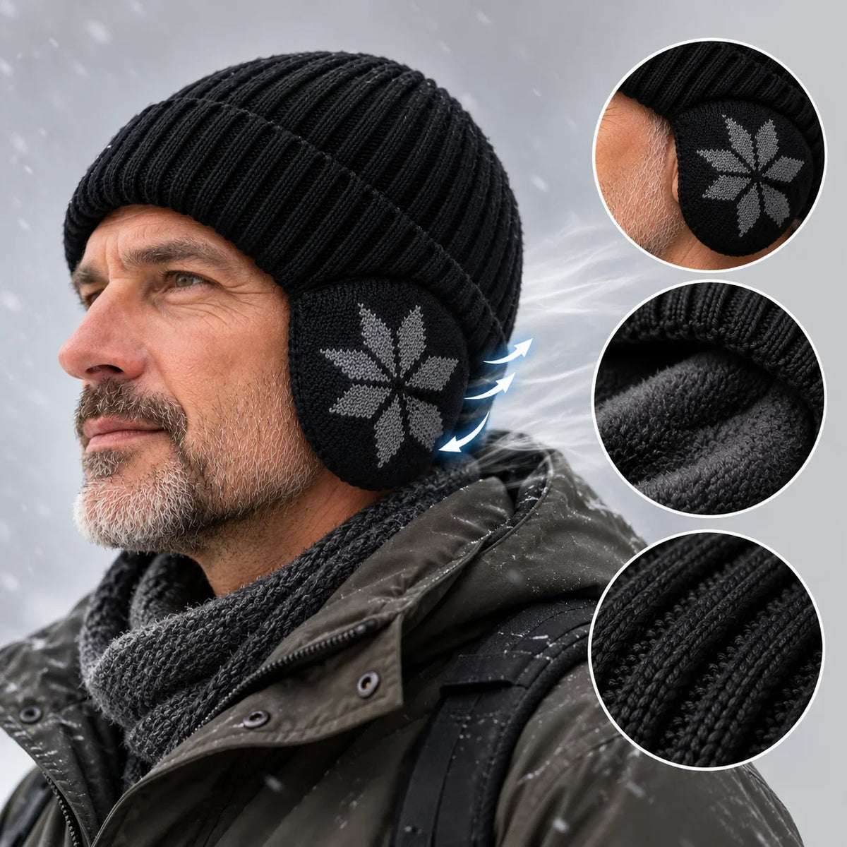 Alrik™ – Gebreide wintermuts