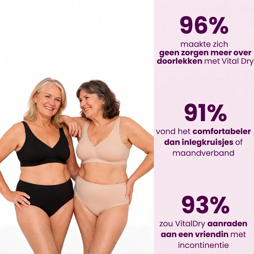 VitalDry | Lekvrij Ondergoed (5-Pack)