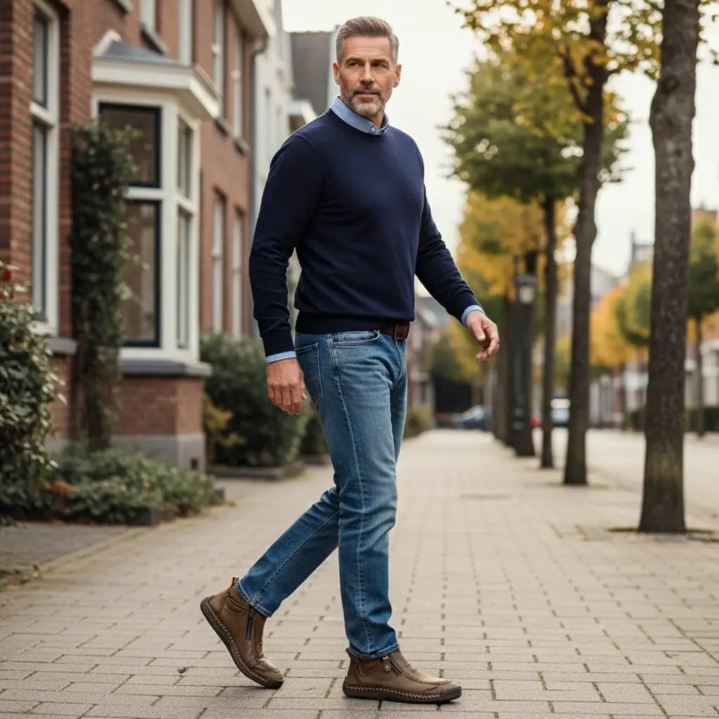 Davos | Handgemaakte Leren Boots – Comfort & Duurzaamheid