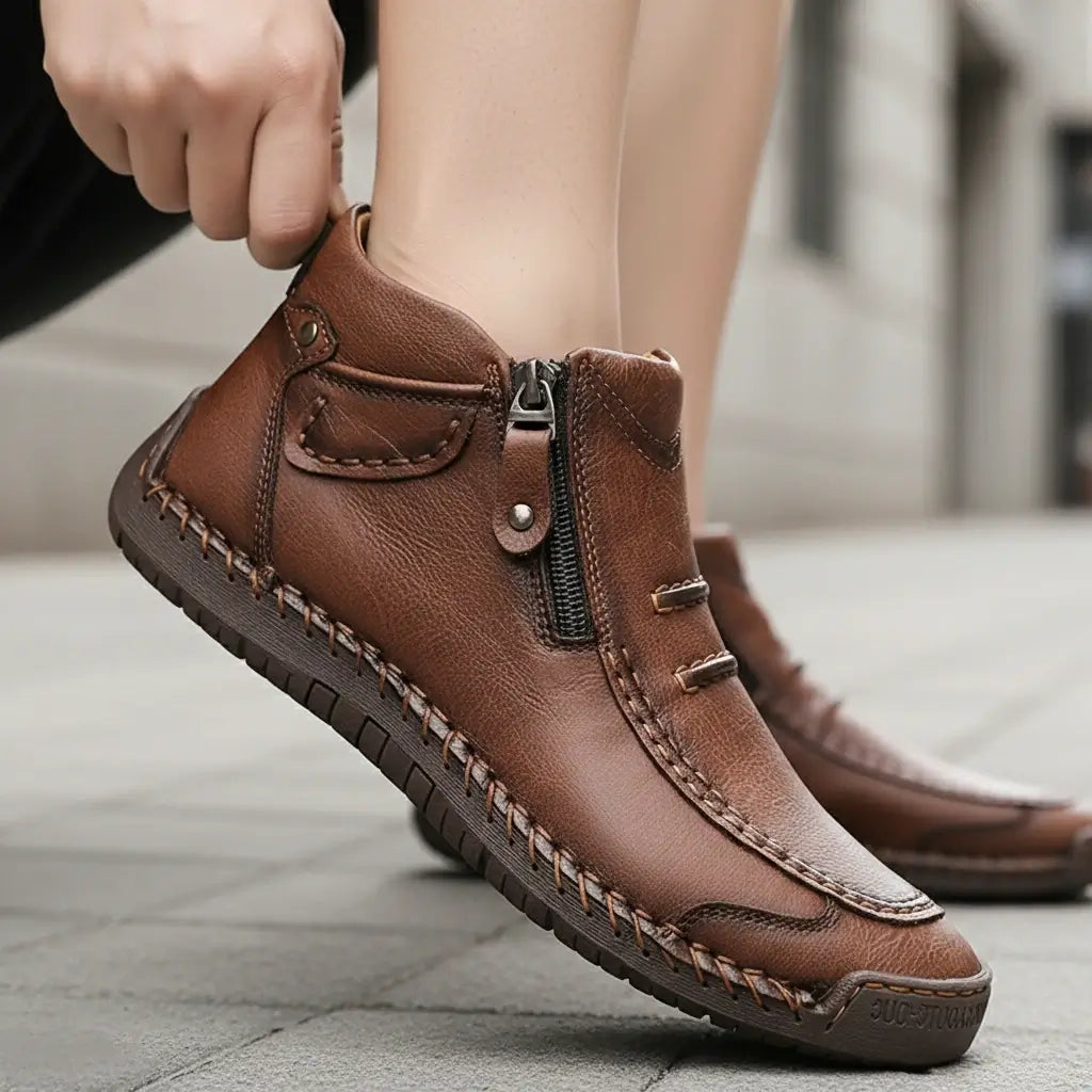 Davos | Handgemaakte Leren Boots – Comfort & Duurzaamheid